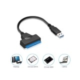 USB3.0 to 2.5" SATA III SSD HDD Drive Adapter Converter UASP-ABHO-030