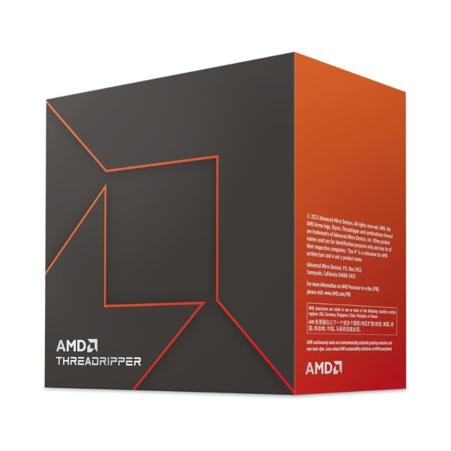 AMD Ryzen™ Threadripper™ 7980X 64 Cores 128 Threads 3.2 GHz 350W sTR5 Processor