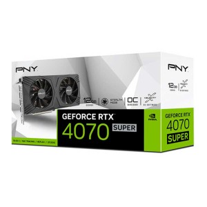 PNY GeForce RTX™ 4070 SUPER 12GB VERTO™ Overclocked Dual Fan 4x Display Port Graphics Card-GPHO-039