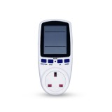 13A UK Plug Electricity Power Consumption Meter Socket-INBI-002