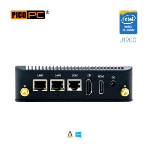 Intel® J1900 2 LAN 1 COM WiFi Dual Display Fanless Mini PC-MNHO-074