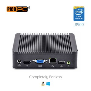 Intel® J1900 4 Core WiFi COM HD Dual Display Fanless Mini PC-MNHO-080