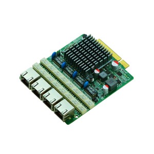 PCIe 8x Intel® 82580EB Gigabit 4 LAN Expansion Card-NWEL-024