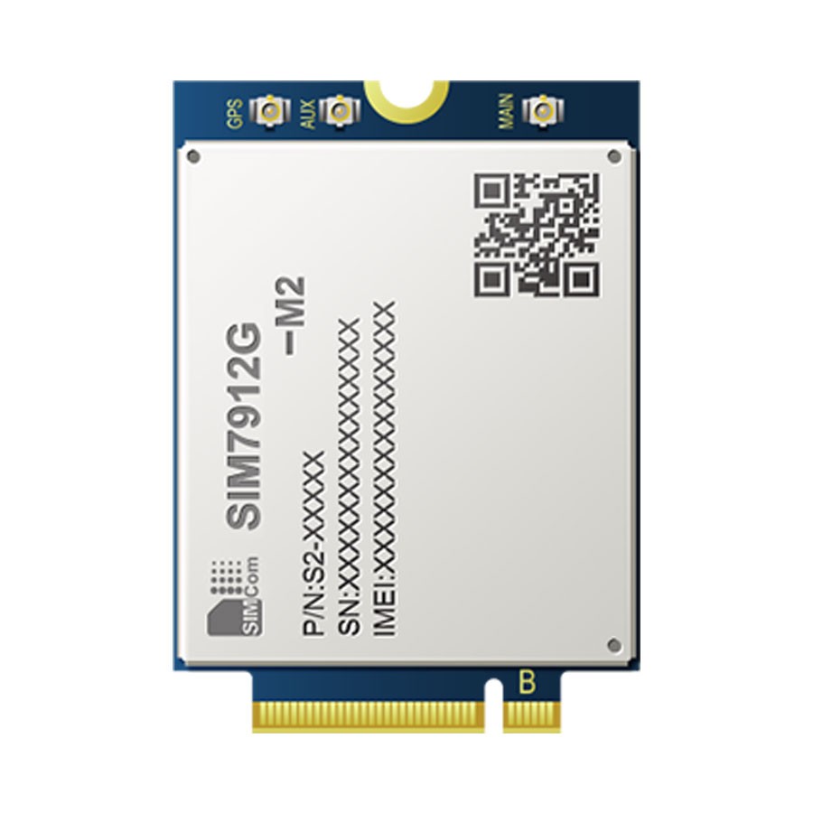 SIMCOM SIM7912G-M2 CAT12 600mbps M.2 4G Module