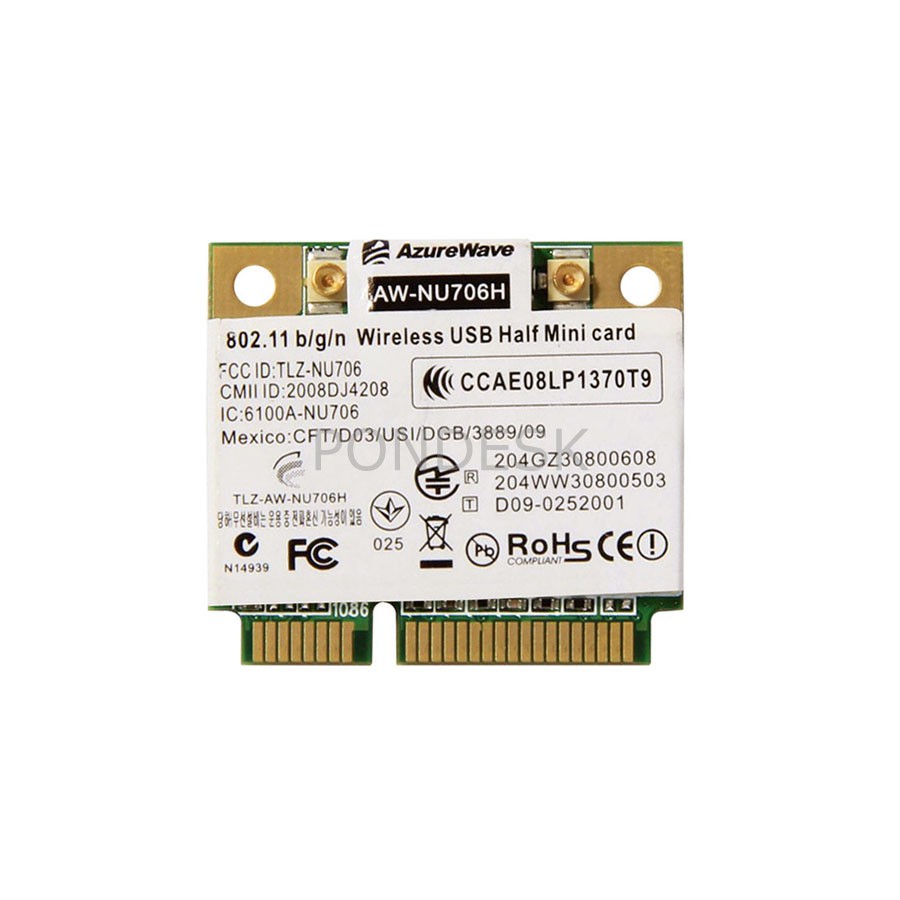 AW-NU706H RT3070L Wireless 802.11 b/g/n WiFi Mini PCIe Card