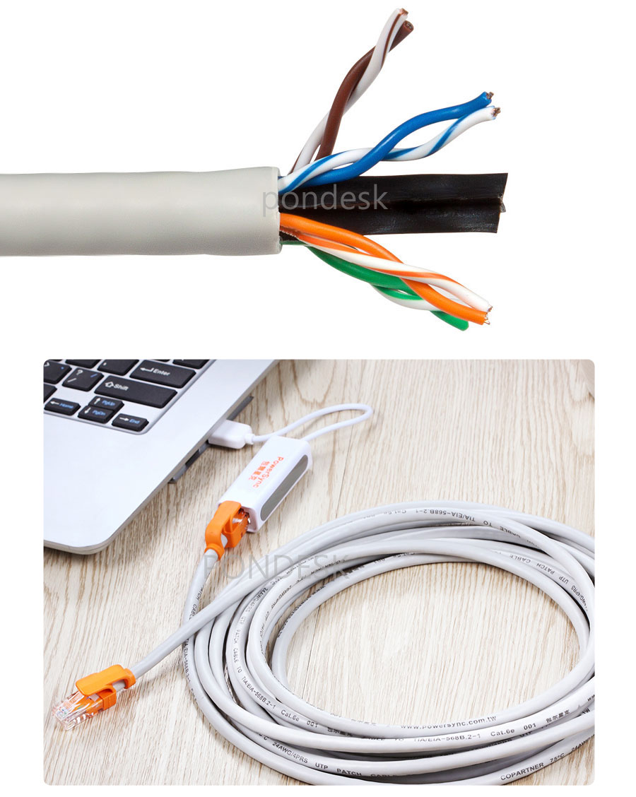 5M High Speed UTP 4 Pair RJ45 Cat6e Gigabit Ethernet Cable - OCEL-001 | Image