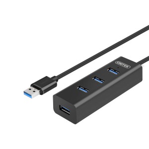 UNITEK High Speed 4 Ports USB 3.0 HUB Splitter with Cable-ORHO-010