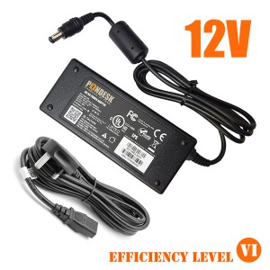 DOE Level VI 12V 5A 60W Switching Desktop AC Power Adapter-PSEL-006