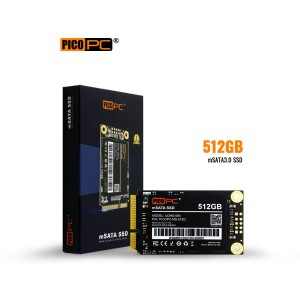 PICOPC 512GB mSATA3.0 SSD 3D NAND Internal Solid State Drive-UDHO-064