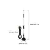 12dBi (700-2700MHz) 4G LTE Outdoor Omni Antenna with Magnetic Base SMA Male 3 Meters-WNEL-011